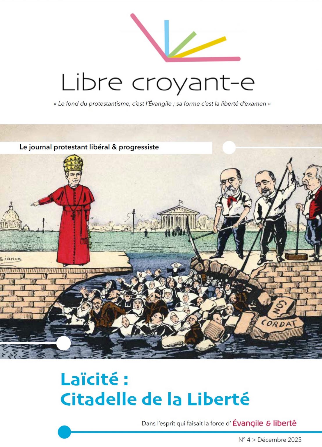 Couverture du n°4 de Libre Croyant-e