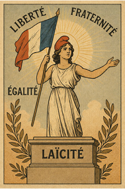 Devise républicaine et laïcité